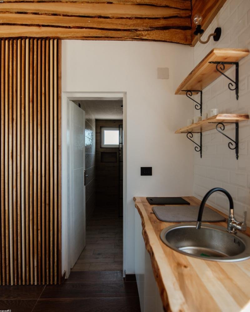 Interior living space styled for an always-on social content program