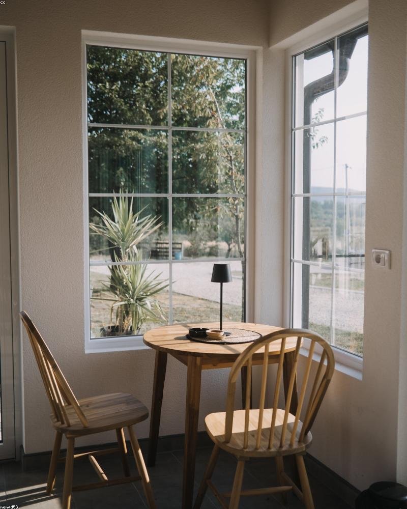 Cinematic frame from a listing film walkthrough of a modern home